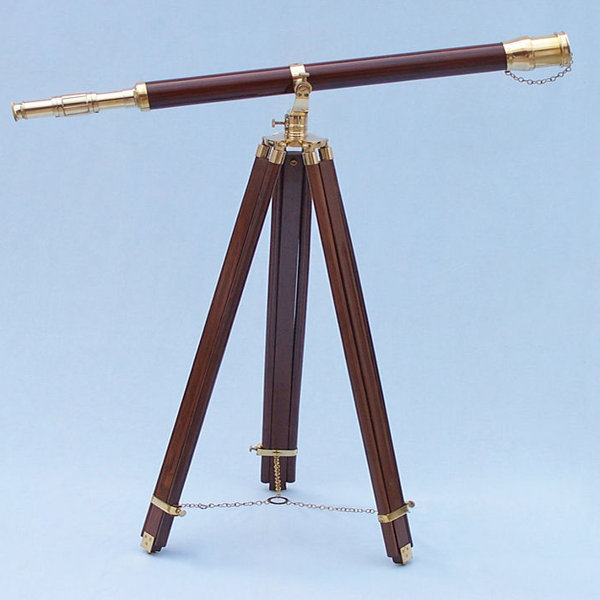 Handcrafted Nautical Decor Galileo Refractor Telescope & Reviews Wayfair